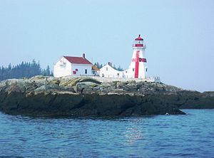 Lighthouse on Campobello Island